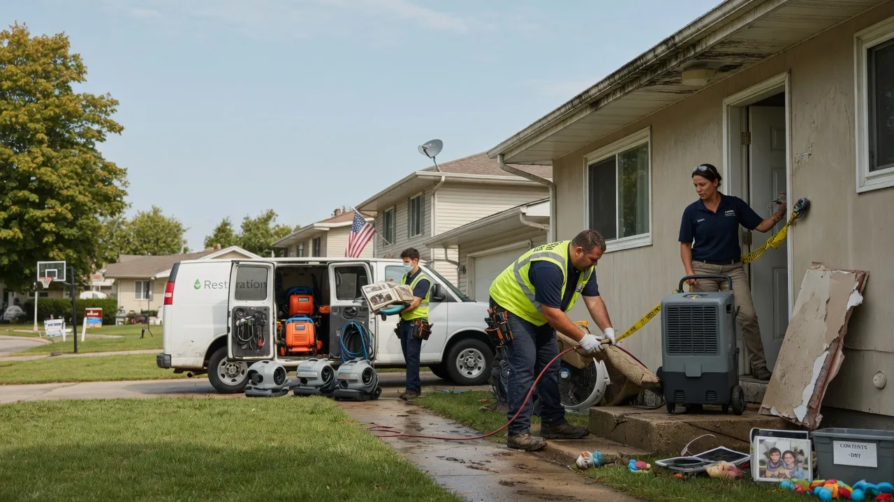 Water Damage Restoration in Cordova, SC near me